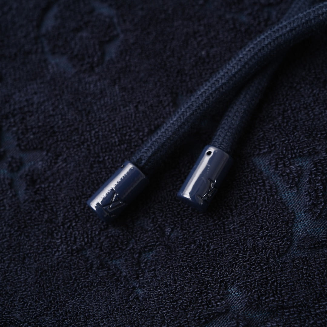Louis Vuitton All-Over Terry Flocked Zip-Up Hoodie | Luxury Streetwear