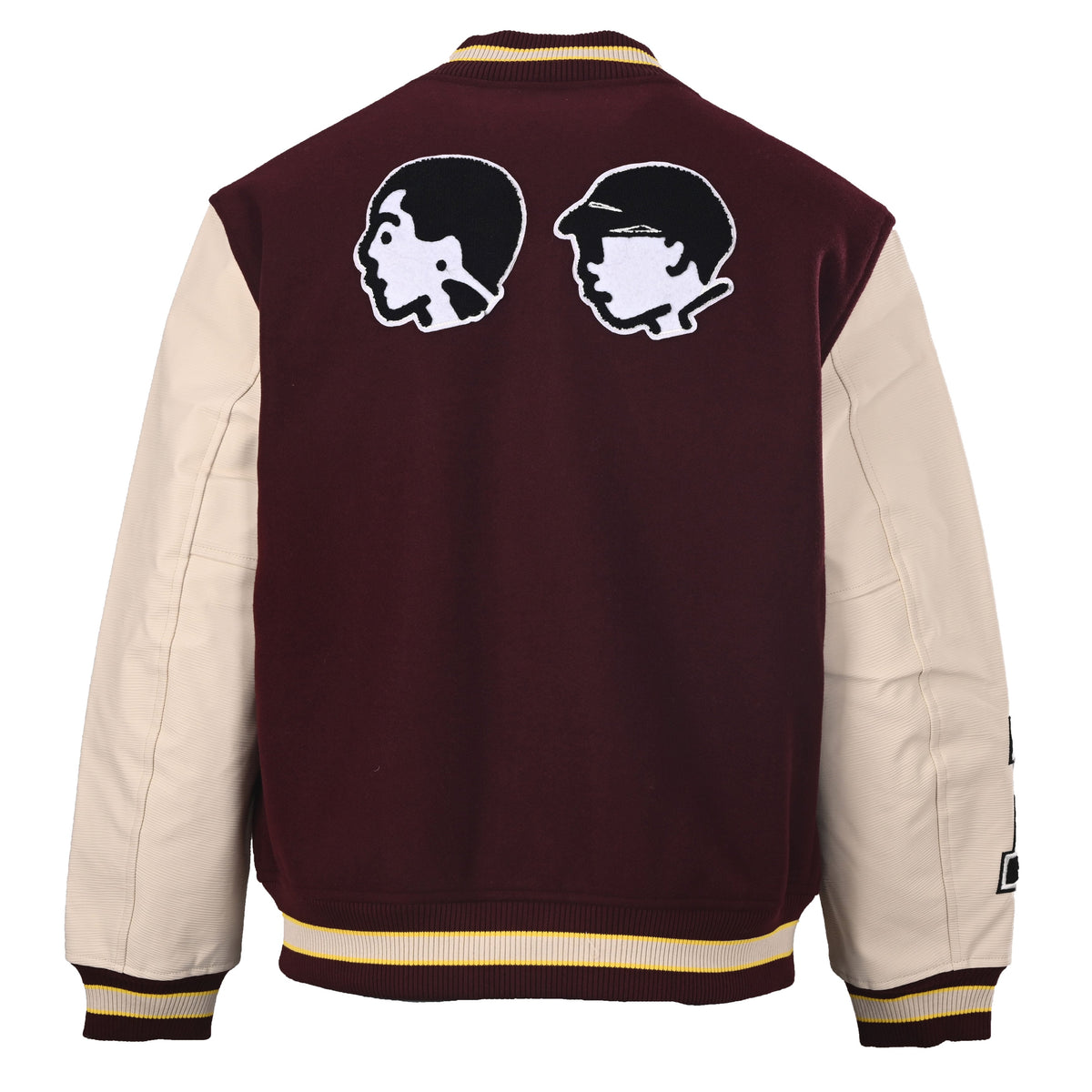 Louis Vuitton Embroidered Letter Logo Baseball Jacket | Collegiate Varsity Outerwear for Designer Streetwear