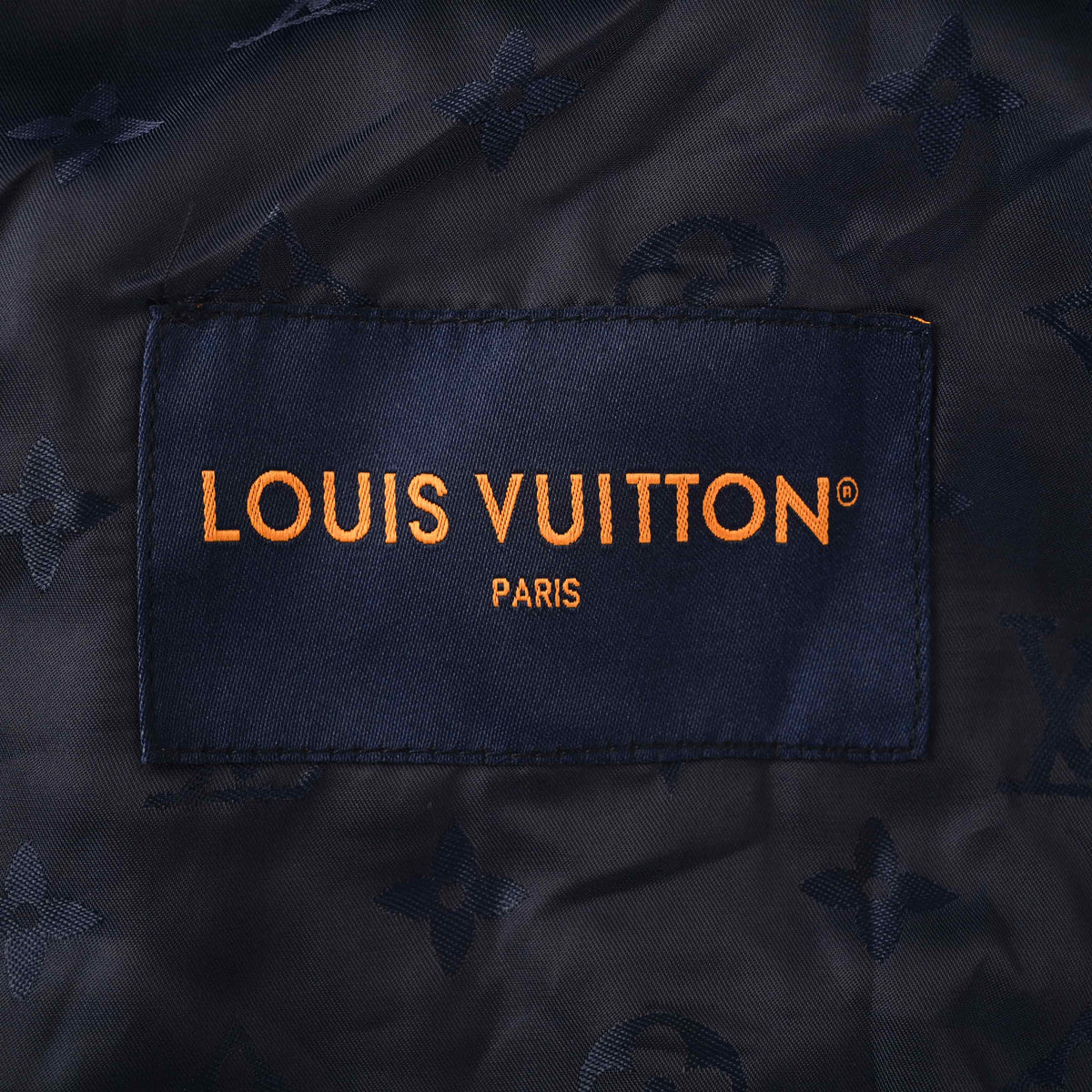 Louis Vuitton Overlapping Letter Embroidered Baseball Jacket | Luxury Designer Varsity Streetwear