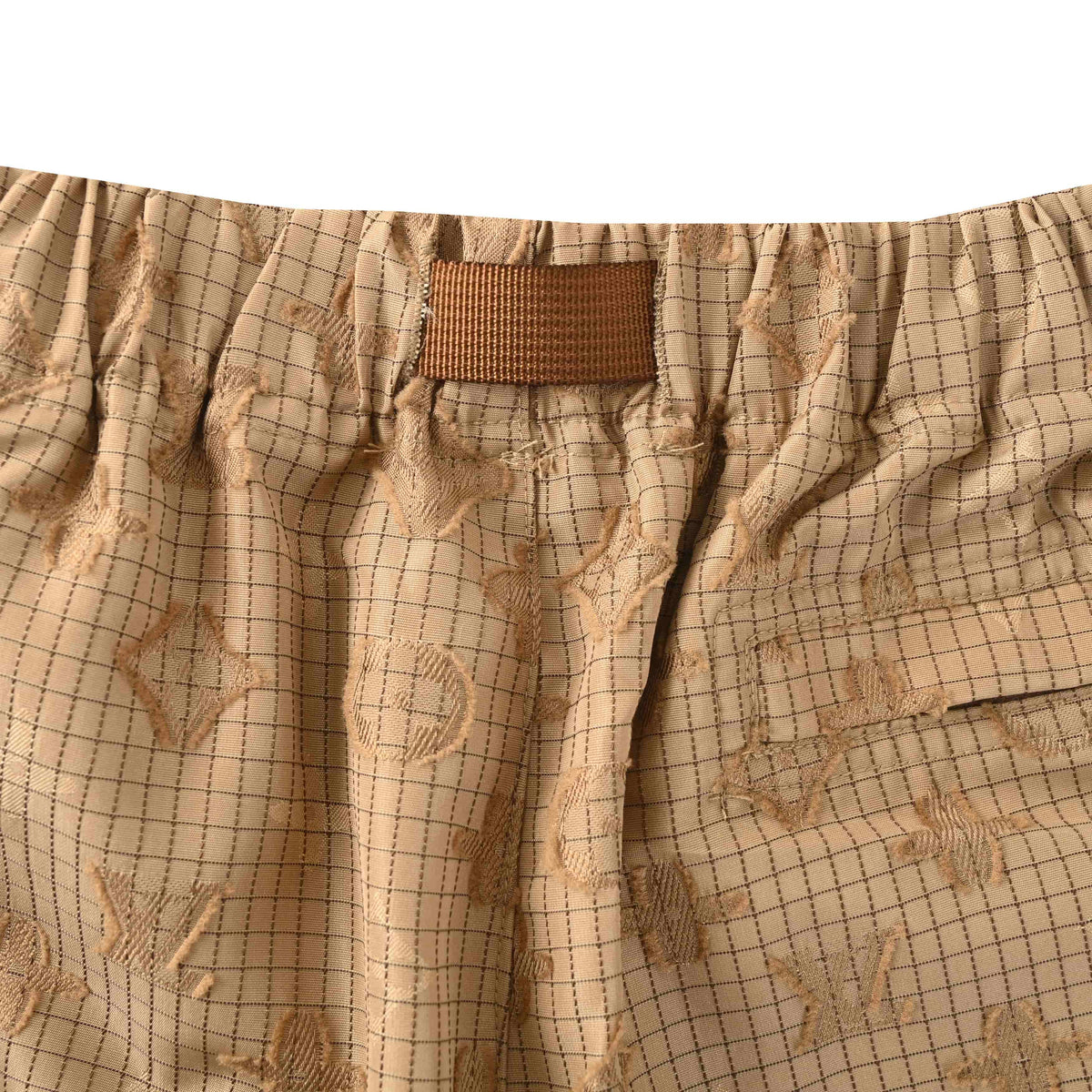 Louis Vuitton All-Over Monogram Jacquard Ripstop Shorts | Luxury Designer Summer Casual & Streetwear Style