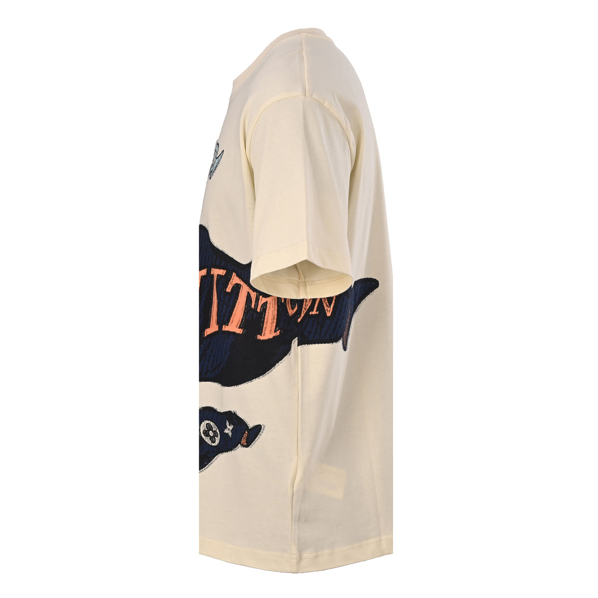 Louis Vuitton Flag Print Short-Sleeve T-Shirt | Designer Streetwear