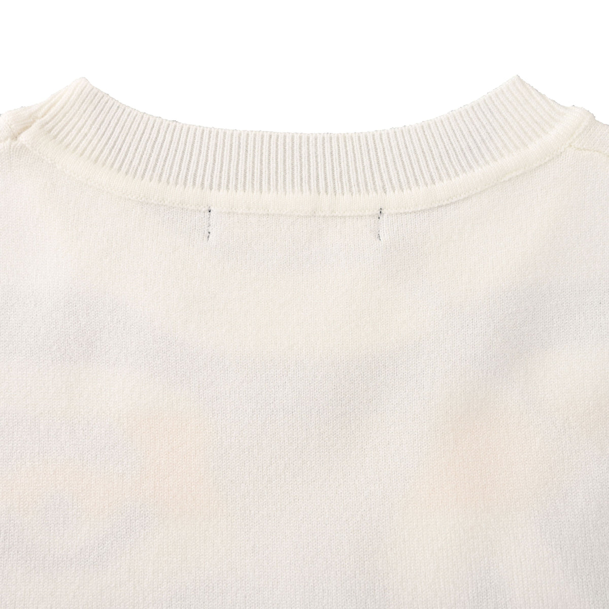 Louis Vuitton Portrait Intarsia Crewneck Sweater - Heavyweight Wool-Cotton Blend Unisex Graphic Knit Pullover
