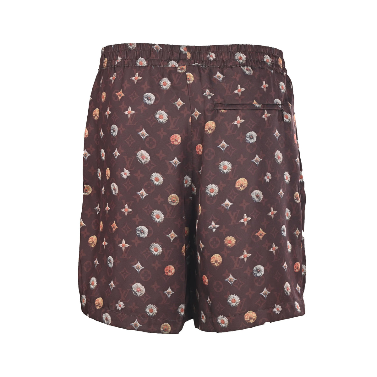 Louis Vuitton Daisy Monogram Print Shorts | Luxury Vacation Style