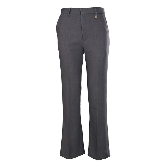 Louis Vuitton Chain Detail Wool Dress Pants | Designer Trousers for Modern Formalwear & Smart Casual Styling