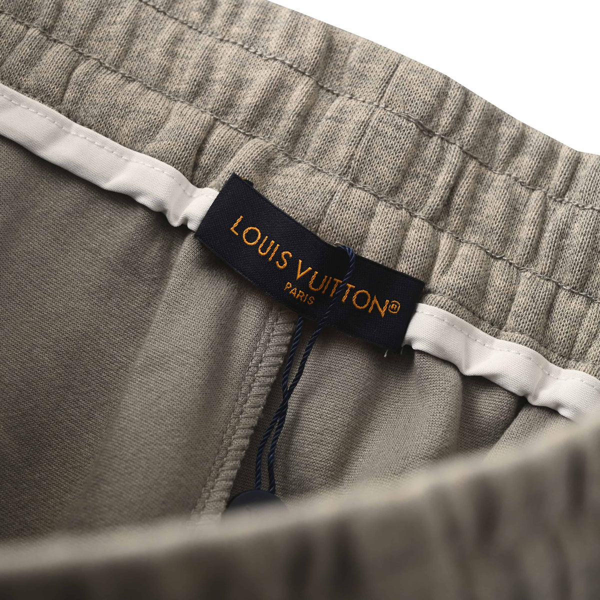 Louis Vuitton Circular Logo Cuffed Jogger Pants | Designer Full-Length Casual Streetwear Trousers