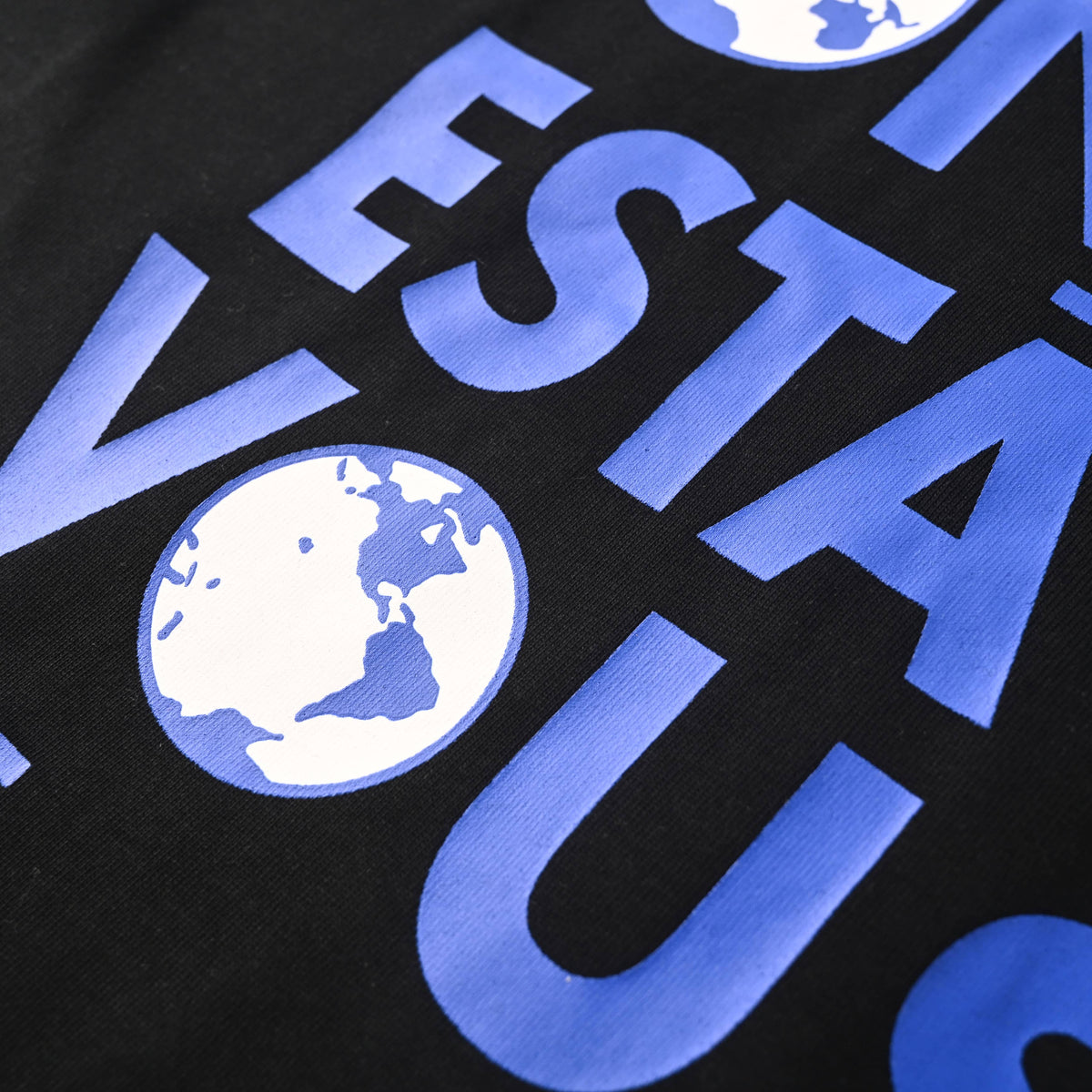 Louis Vuitton Globe & Lettering Print Tee | Designer Graphic Casualwear
