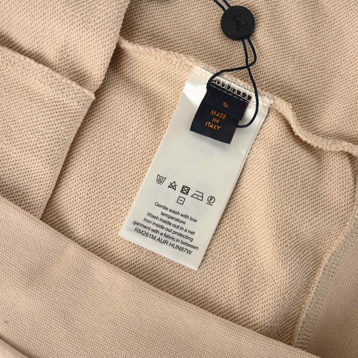 Louis Vuitton Logo Embroidery Crewneck Sweatshirt | Designer Off-Duty Style