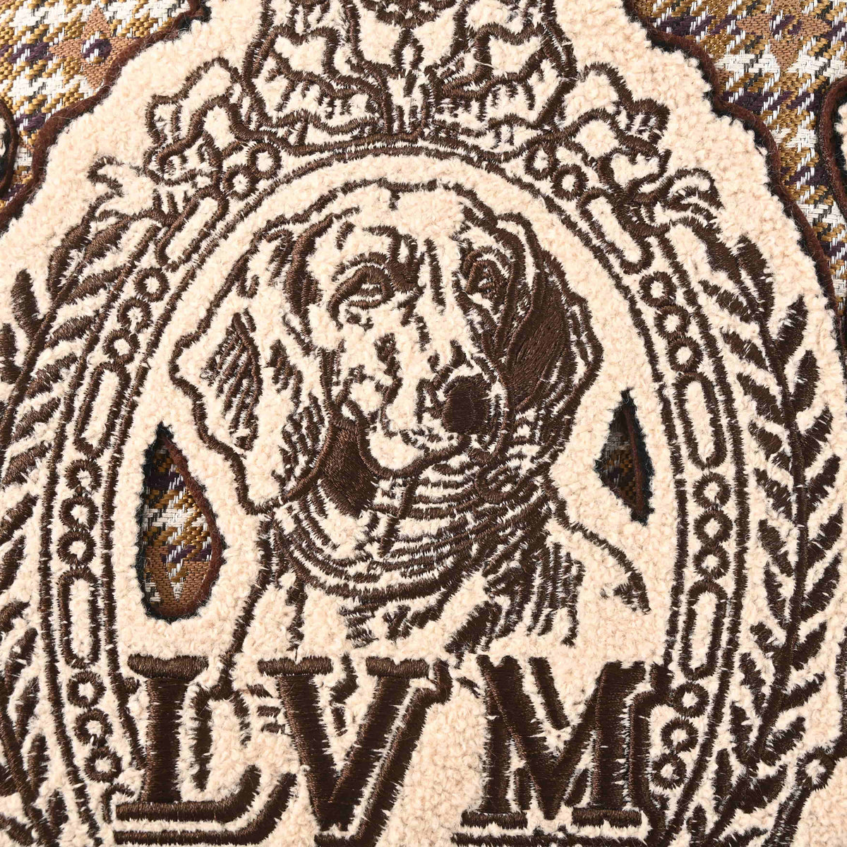 Louis Vuitton Houndstooth Monogram Jacket | Designer Patterned Outerwear for Smart Casual and Modern Streetwear