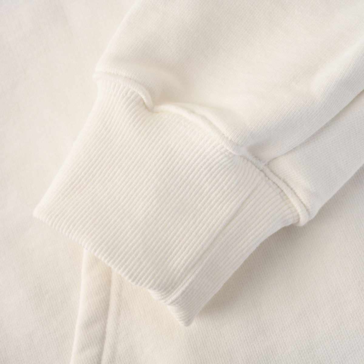 Louis Vuitton Ivory Tonal Monogram Pullover Hoodie, Embroidered Hooded Sweatshirt with Wave Chest Detail, Kangaroo Pocket and Ribbed Trim
