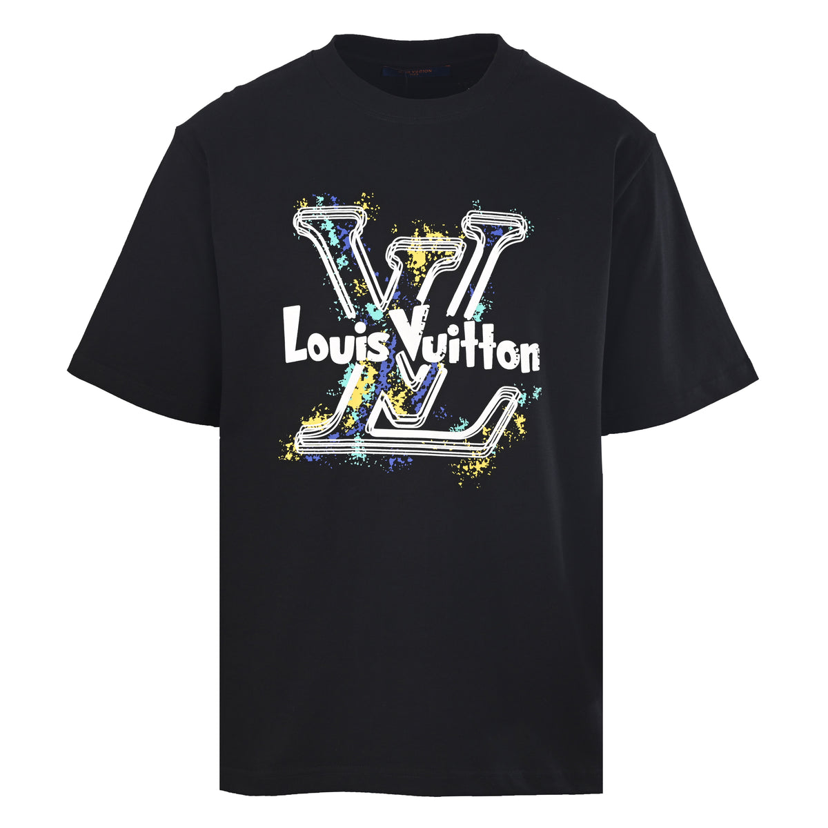 Louis Vuitton Graffiti Statement Logo Tee | Luxury Streetwear Style