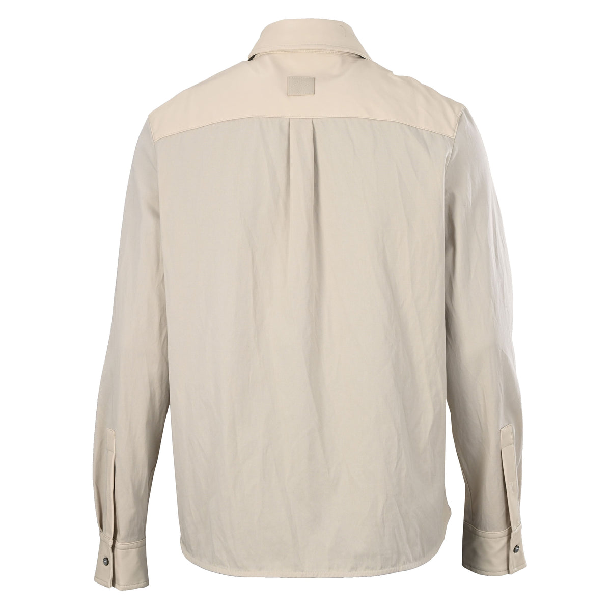 Louis Vuitton Logo Embroidered Single-Breasted Leather Jacket with Pockets | Luxury Designer Smart Casual Outerwear