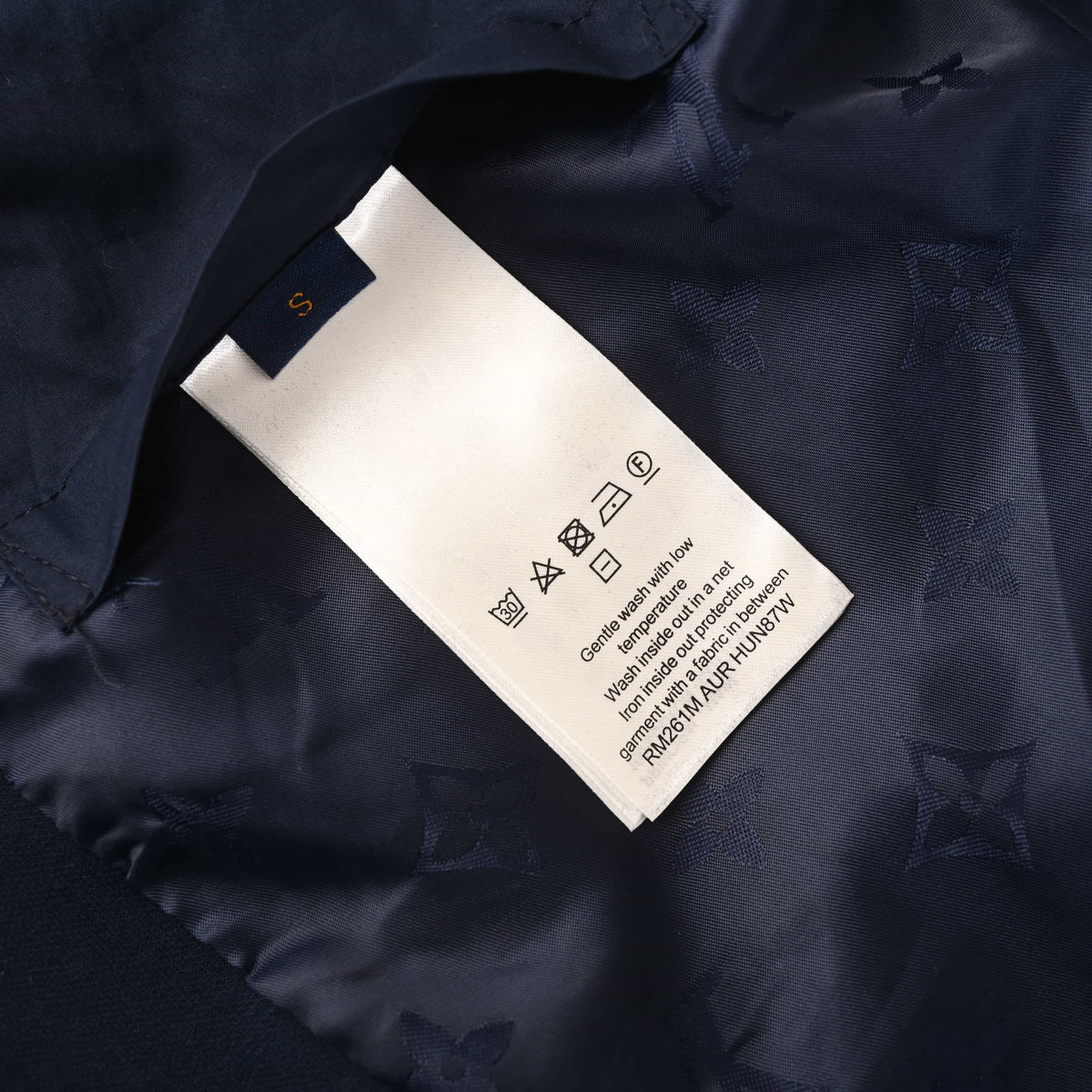 Louis Vuitton Overlapping Letter Embroidered Baseball Jacket | Luxury Designer Varsity Streetwear
