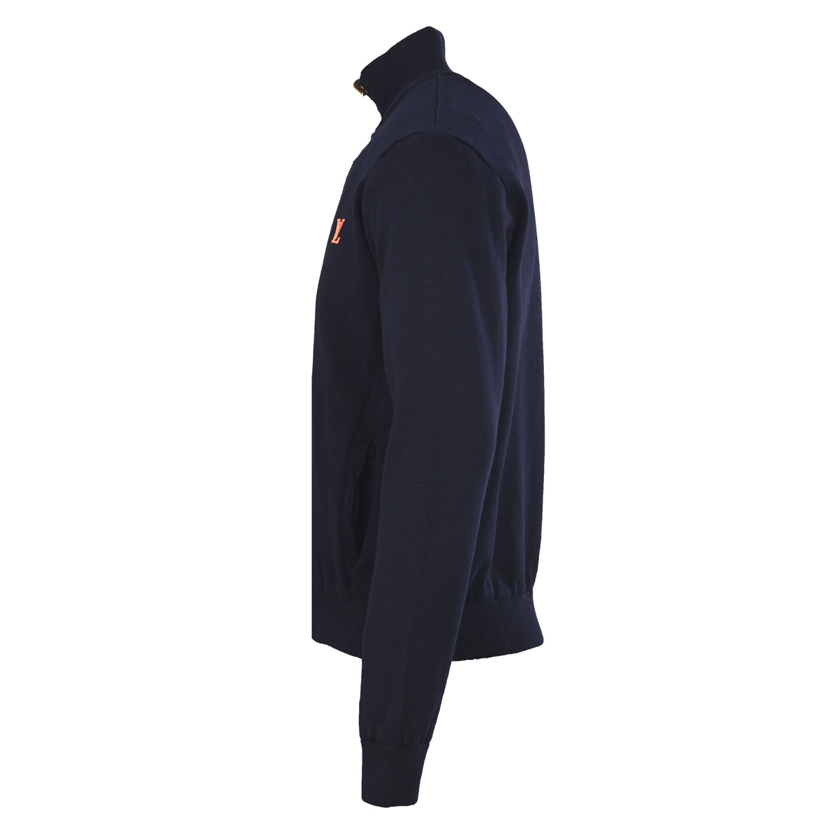 Louis Vuitton Reversible Stand-Collar Jacket | Luxury Leather Label Detail