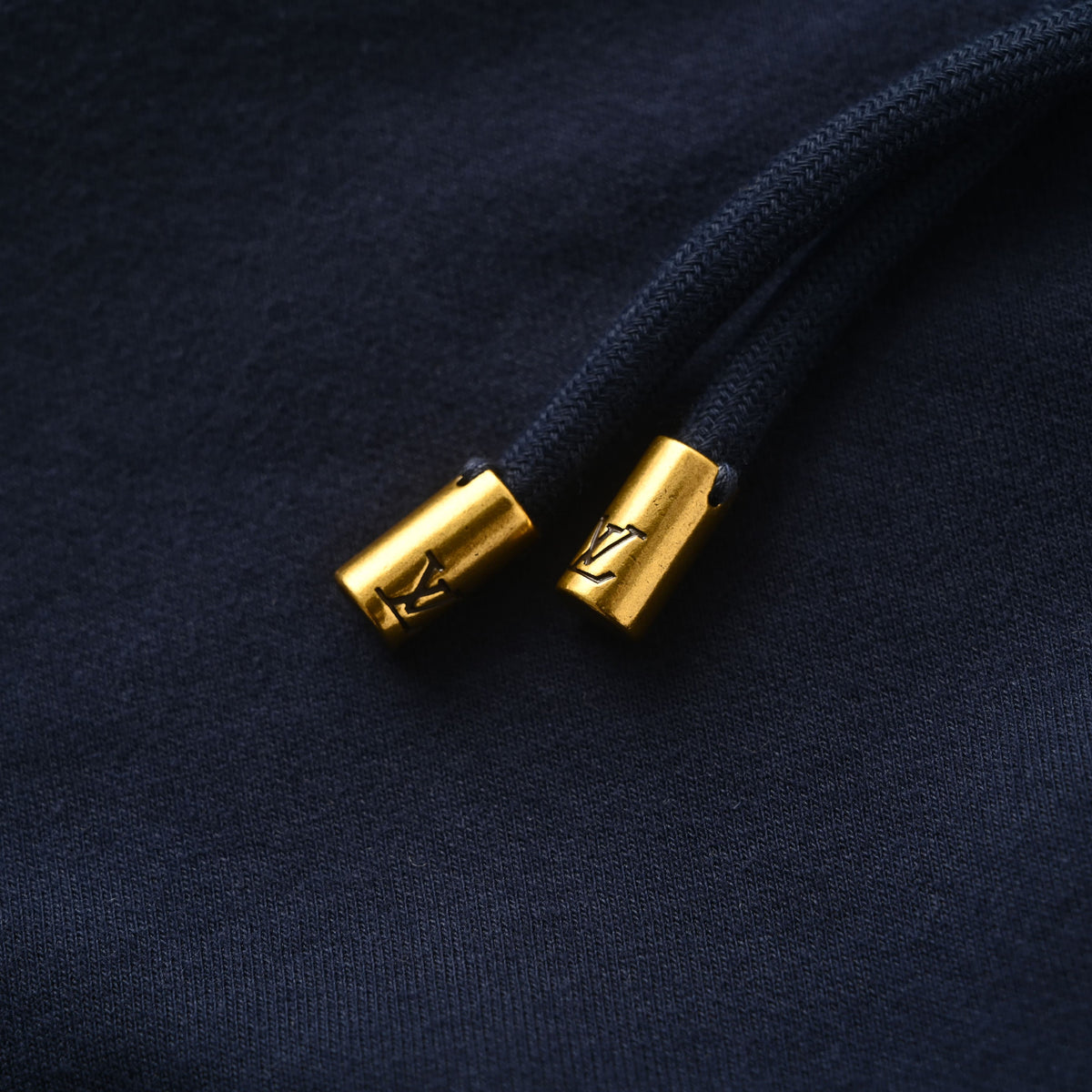 Louis Vuitton Leather Logo Zip-Up Hoodie | Luxury Designer Hooded Sweatshirt for Casual Layering & Streetwear