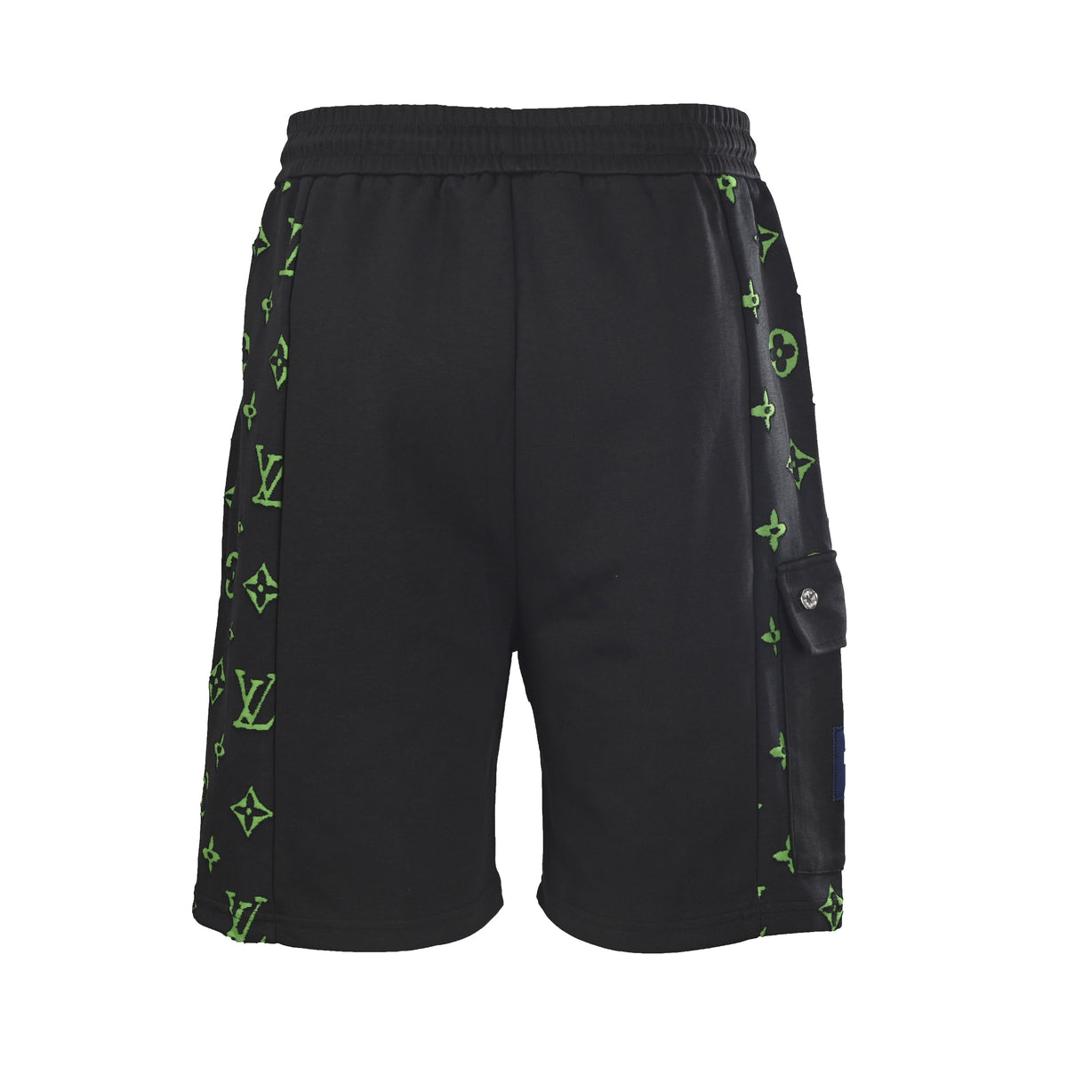 Louis Vuitton Monogram Burnout Cargo Shorts | Designer Urban Casual