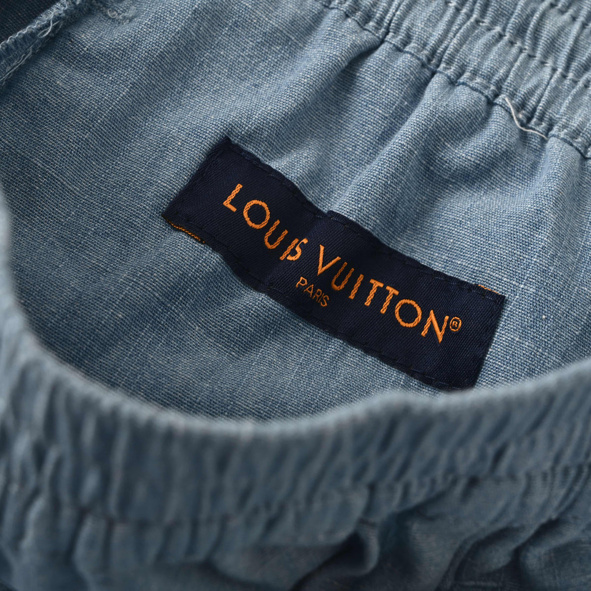 Louis Vuitton Front & Back Embroidered Shorts | Designer Summer Casual