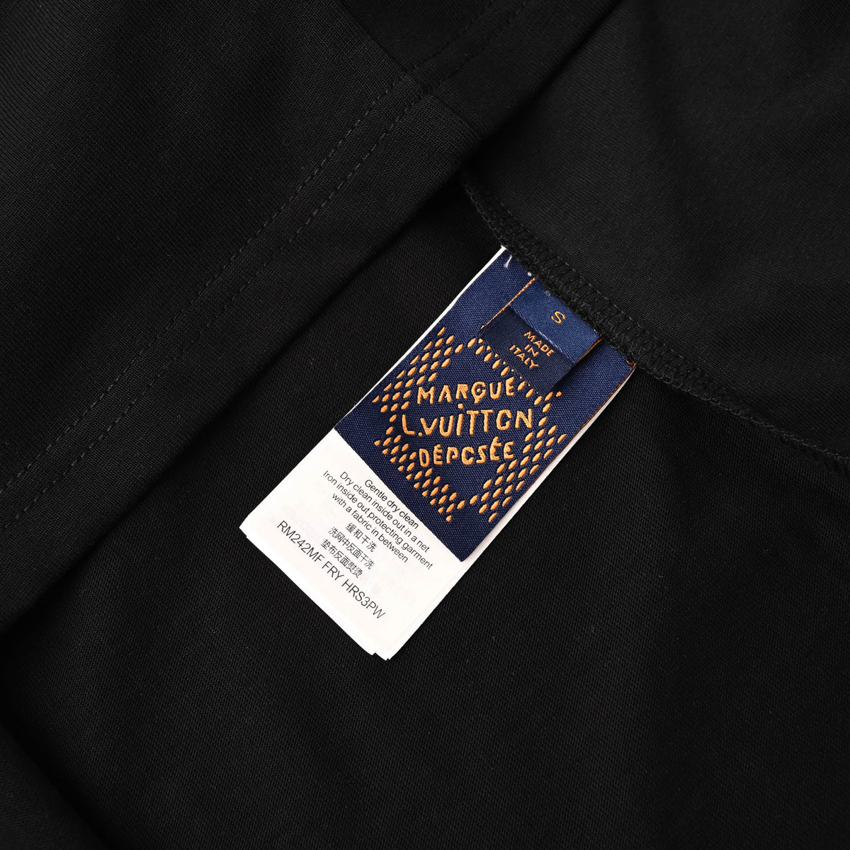 Louis Vuitton Tri-Tone Beaded Embroidery T-Shirt | Refined Everyday Style