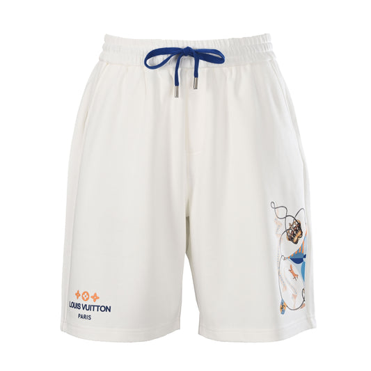 Louis Vuitton Crown Print Shorts | Designer Summer Streetwear