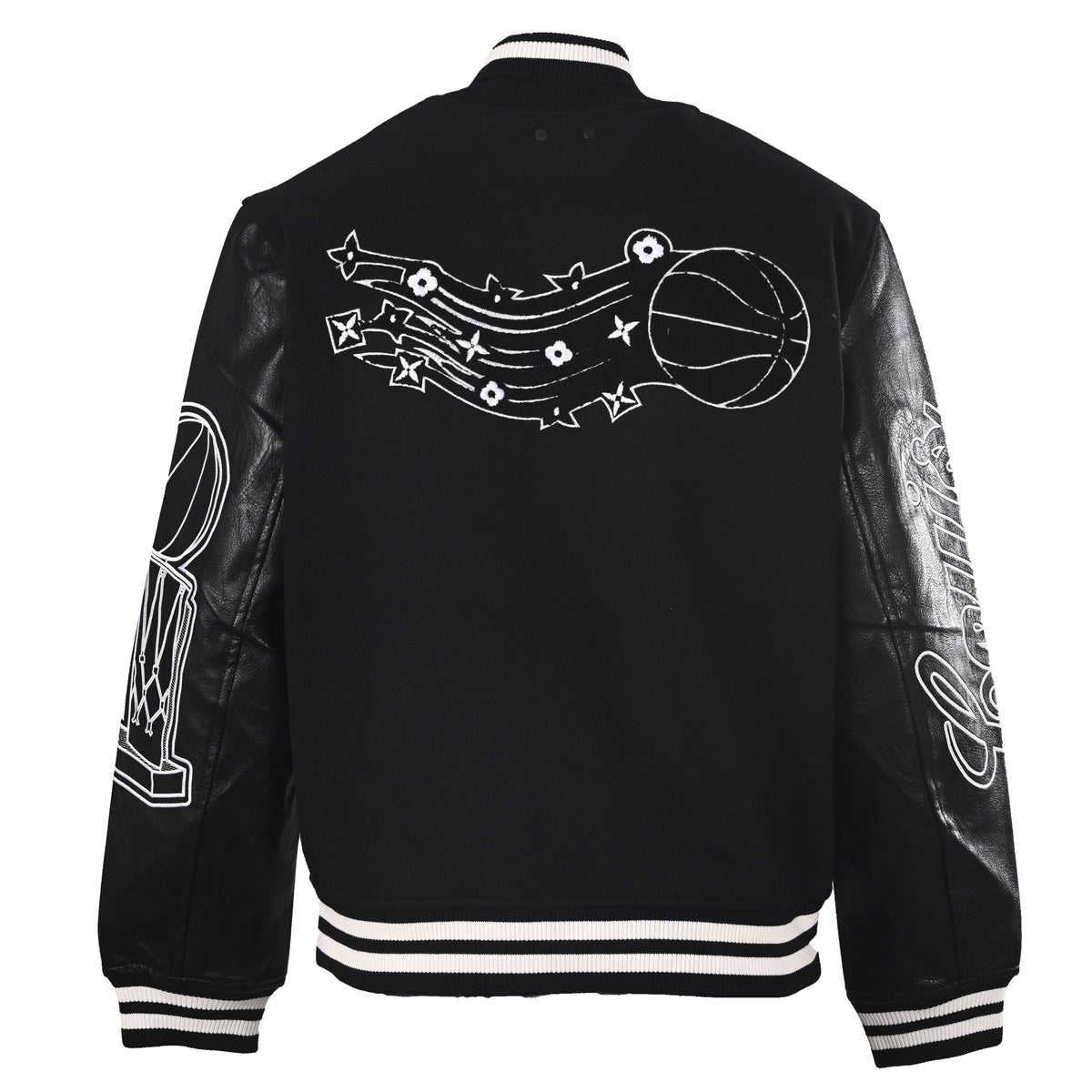 Louis Vuitton x NBA Baseball Jacket | Designer Varsity-Inspired Outerwear for Basketball Streetwear Style