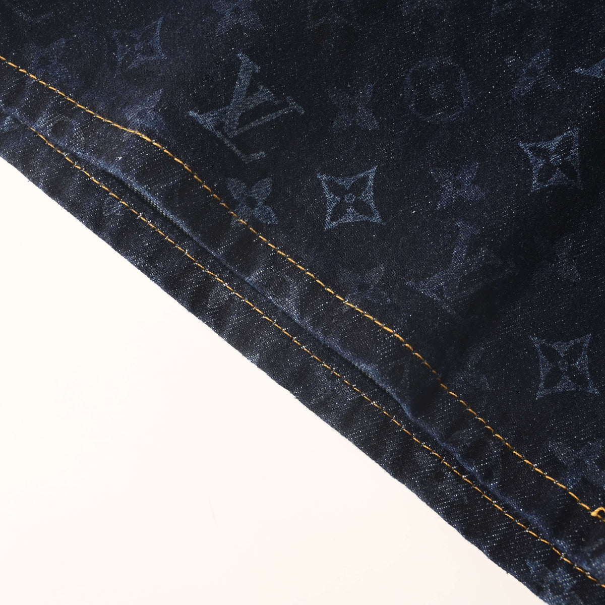 Louis Vuitton All-Over Monogram Denim Shorts | Luxury Summer Streetwear