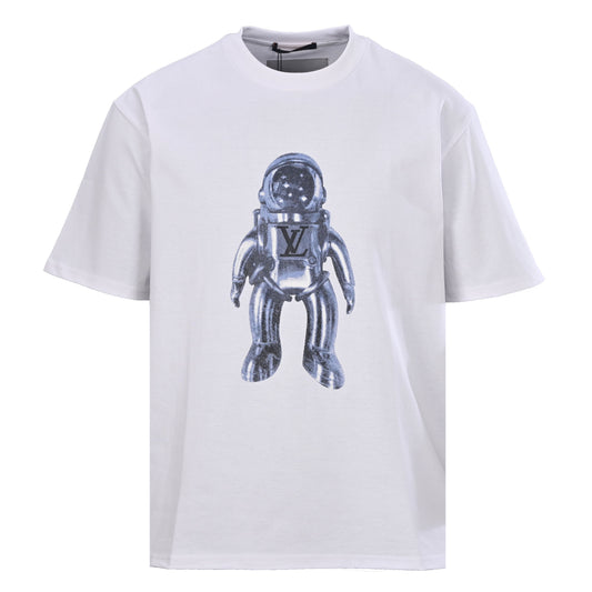 Louis Vuitton Astronaut Graphic T-Shirt | Designer Space-Inspired Streetwear