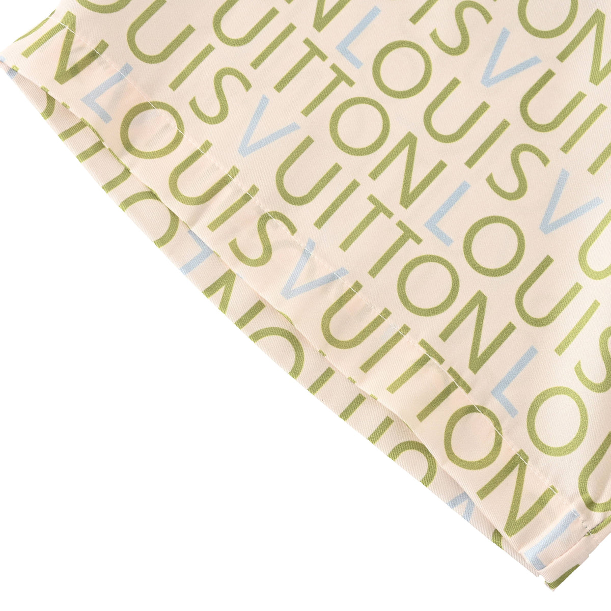 Louis Vuitton All-Over Letter Print Short-Sleeve Shirt | Resort Style