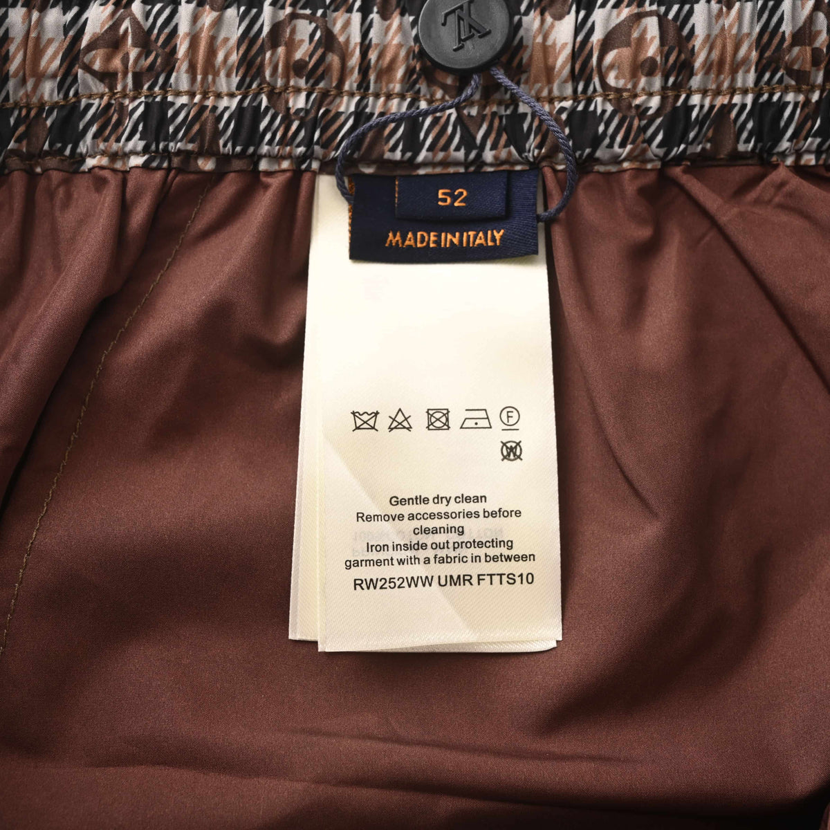 Louis Vuitton Monogram Check Shorts | Luxury Vacation Casualwear