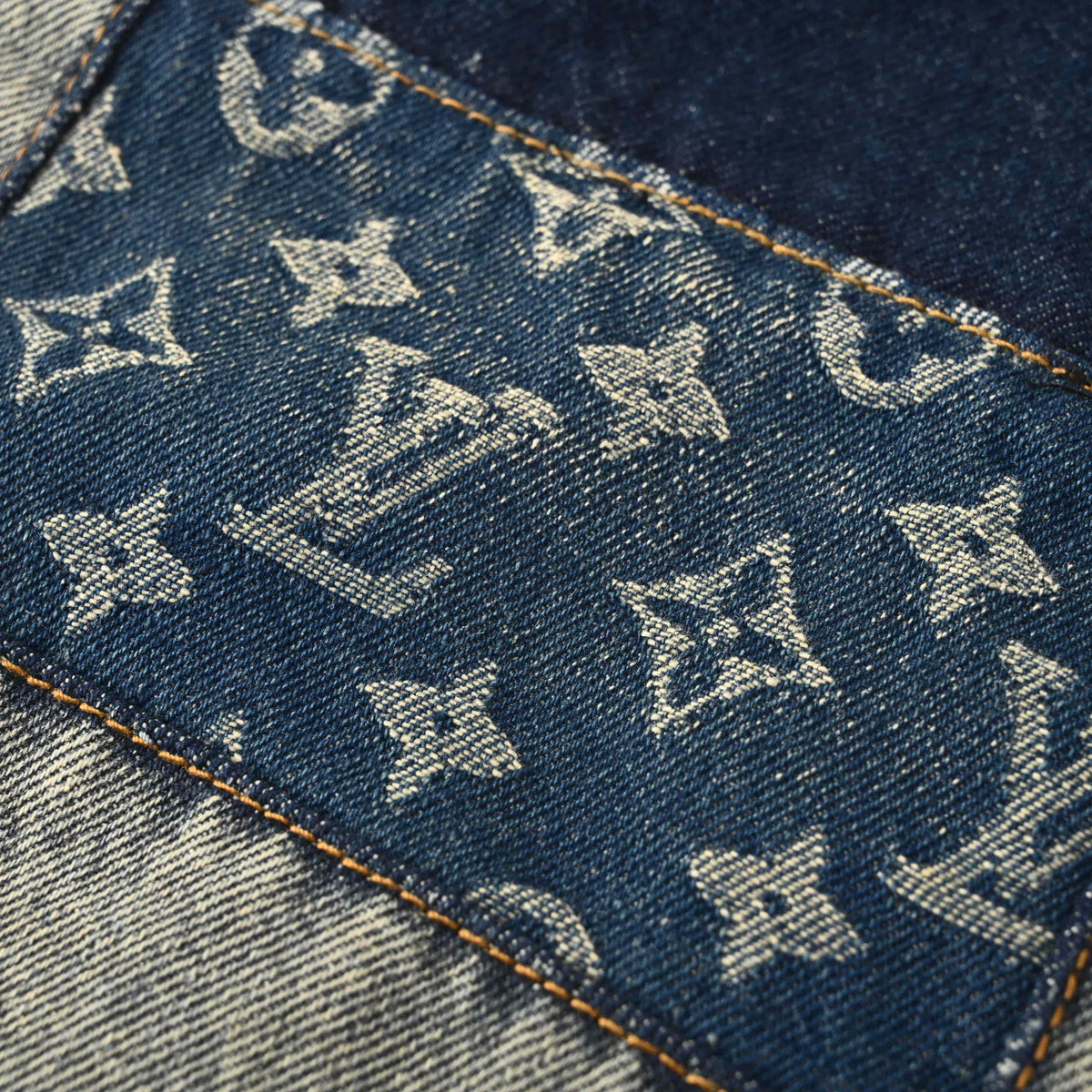 Louis Vuitton Patch Detail Denim Overshirt | Luxury Designer Skate-Inspired Shirt Jacket & Casual Streetwear Layer