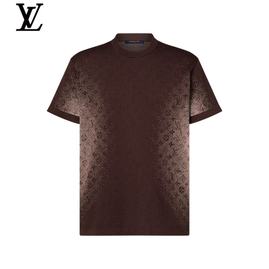 Louis Vuitton Brown Gradient Monogram Short Sleeve T-Shirt