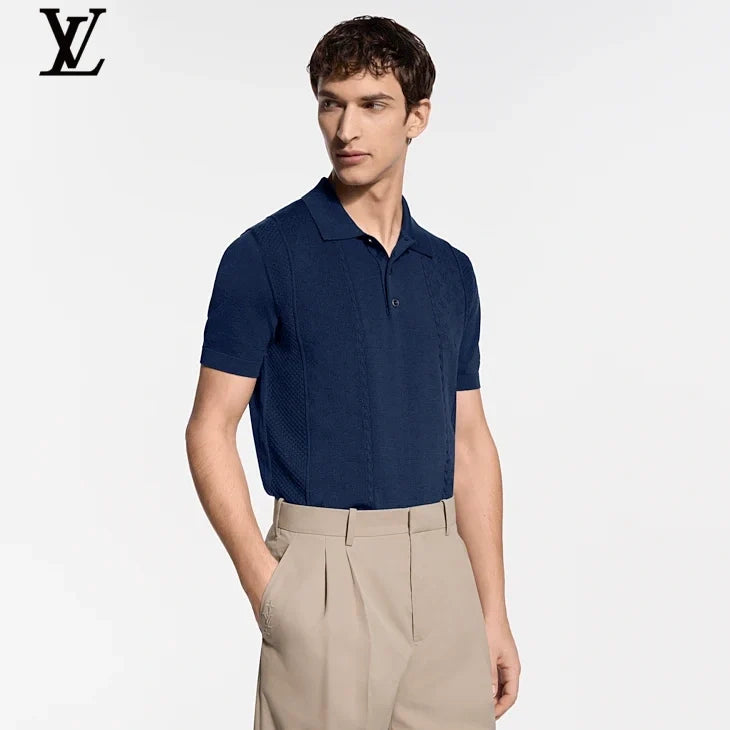 Louis Vuitton Monogram Knit Polo