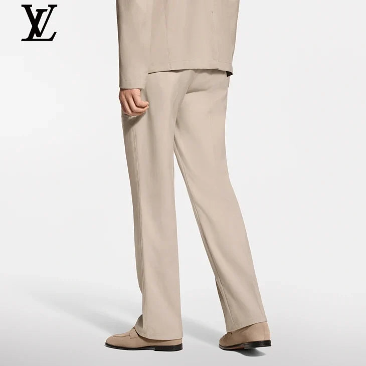 Louis Vuitton Beige Straight-Fit Cargo Trousers