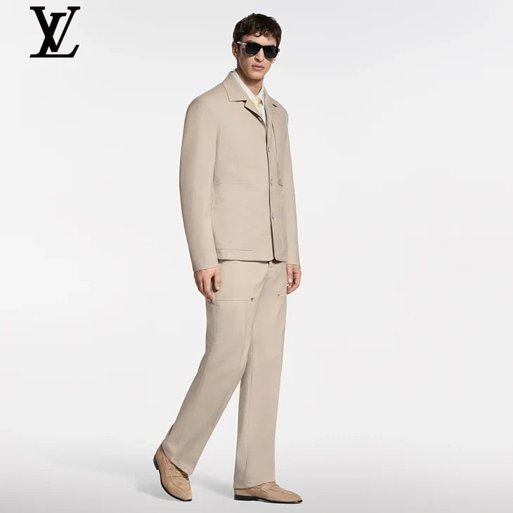 Louis Vuitton Beige Straight-Fit Cargo Trousers
