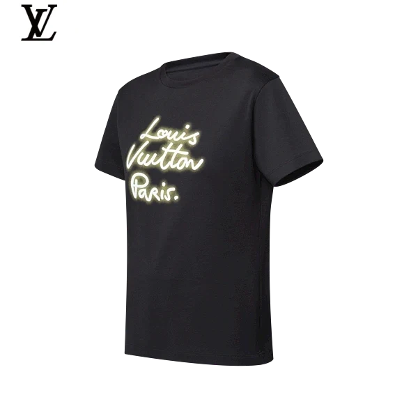 Louis Vuitton Luminous Paris Signature Short-Sleeve T-Shirt