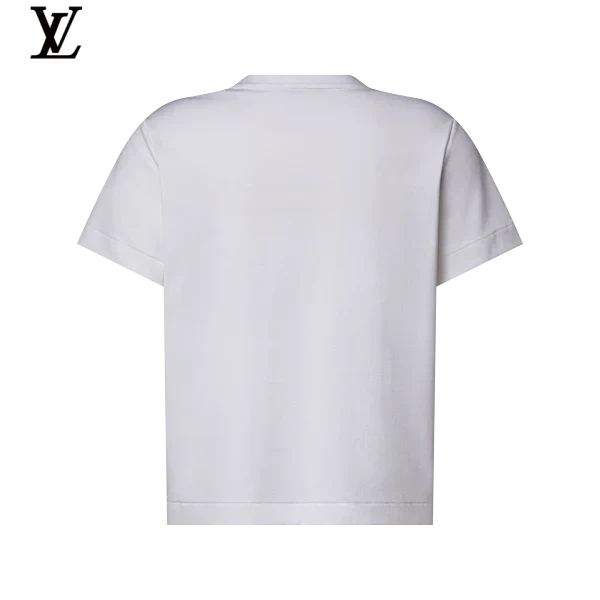 Louis Vuitton Water Drop Signature Short-Sleeve T-Shirt