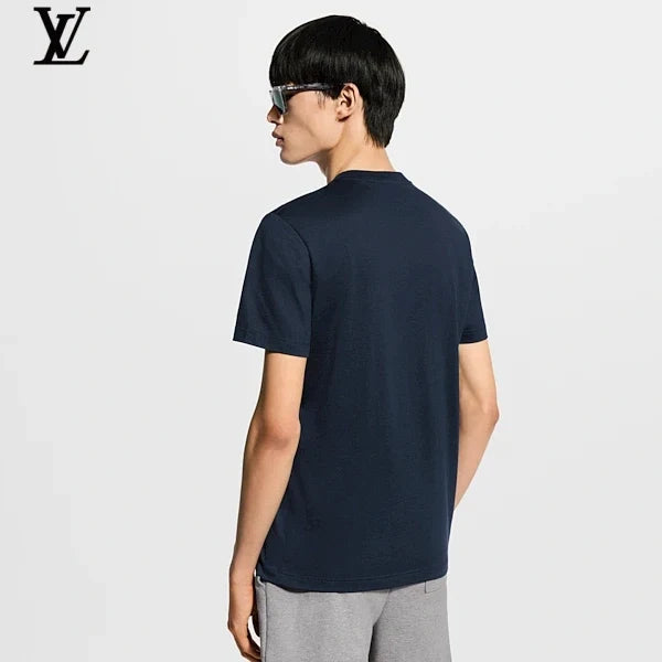 Louis Vuitton Mini Logo Embroidery Short-Sleeve T-Shirt