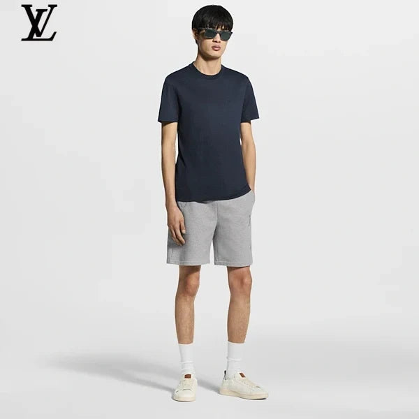 Louis Vuitton Mini Logo Embroidery Short-Sleeve T-Shirt