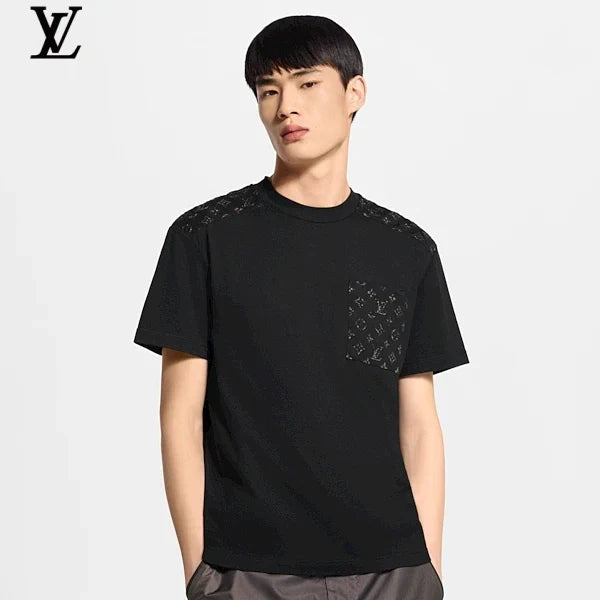 Louis Vuitton Monogram Pocket Patchwork Short-Sleeve T-Shirt