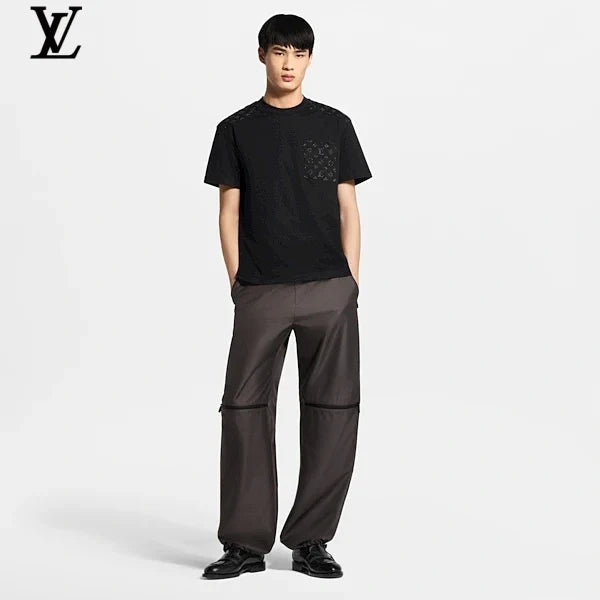 Louis Vuitton Monogram Pocket Patchwork Short-Sleeve T-Shirt