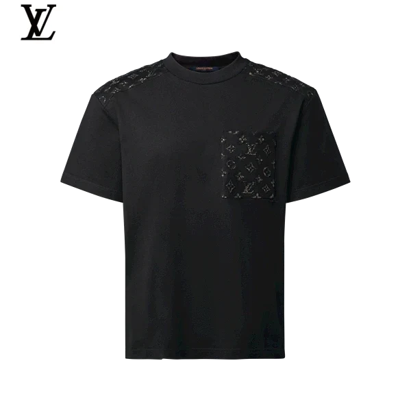 Louis Vuitton Monogram Pocket Patchwork Short-Sleeve T-Shirt