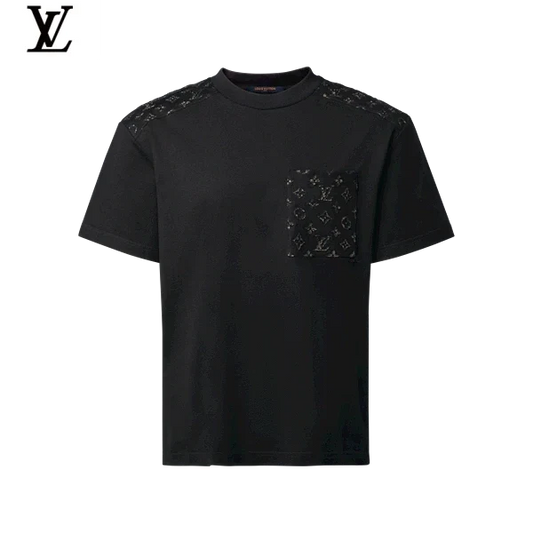 Louis Vuitton Monogram Pocket Patchwork Short-Sleeve T-Shirt